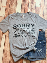 Load image into Gallery viewer, Hiking upill tee
